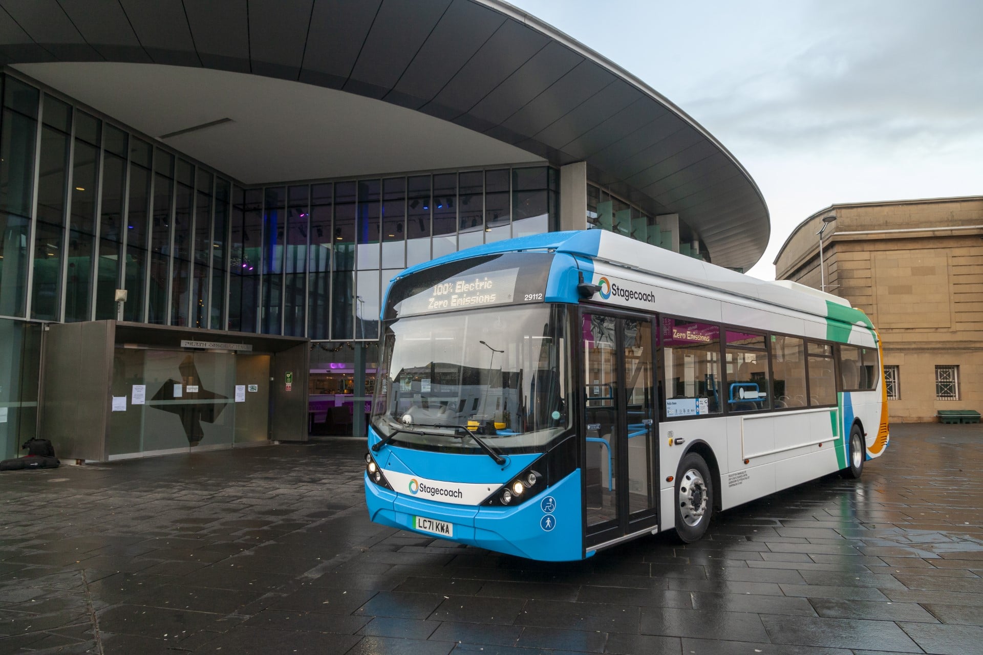 Nine Byd Adl Enviro Ev Buses Arrive For Stagecoach East Scotland