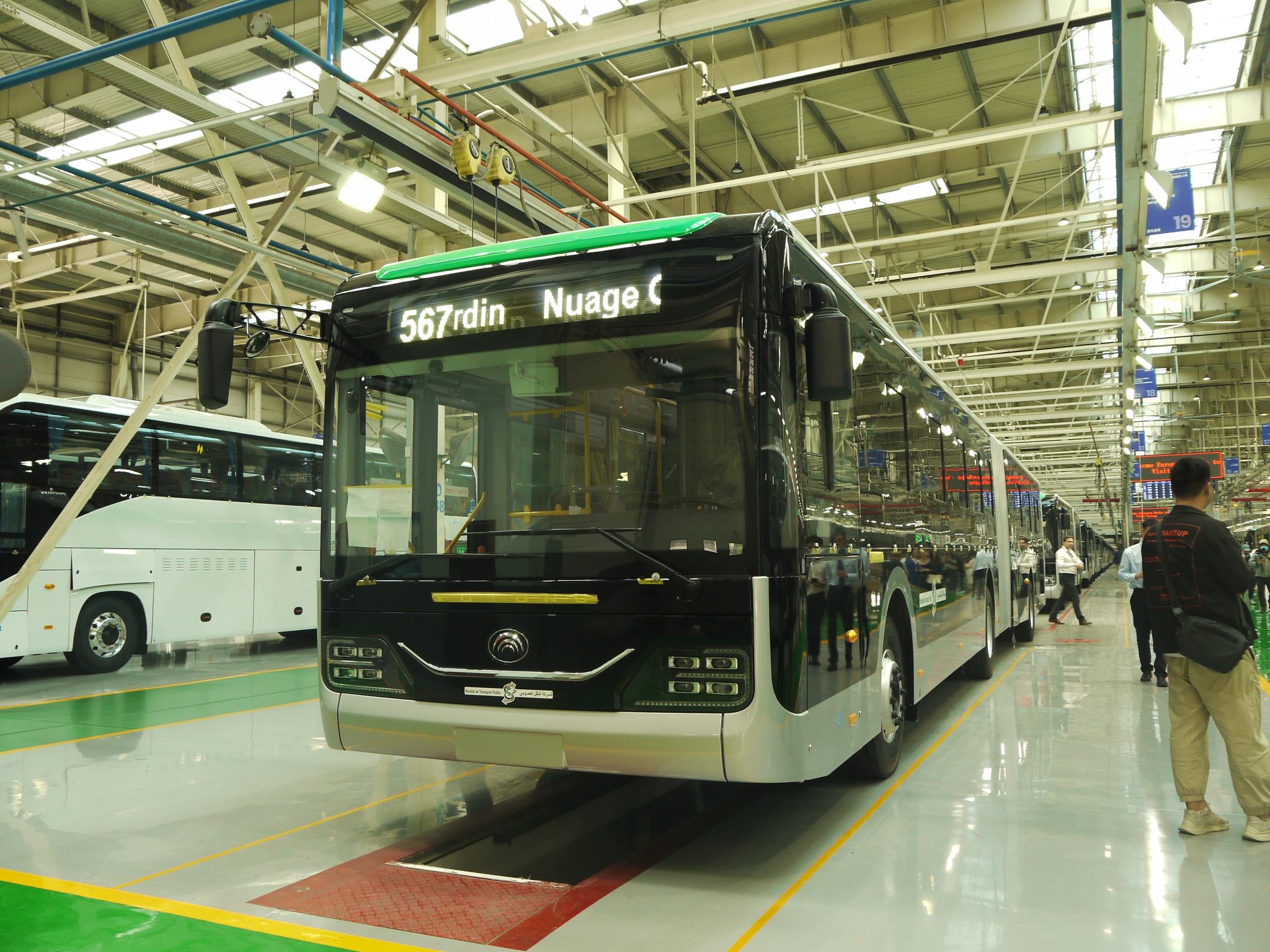 Yutong Showcases The World S Largest New Energy Bus Factory