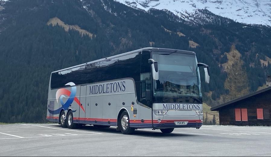 Middletons Tours Ltd Vanhool TX17 Livery Competition