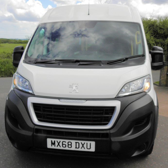 68 REG PEUGEOT BOXER 440 L4H2, EURO 6, AIR CON, MANUAL, 17 SEAT MINIBUS ...