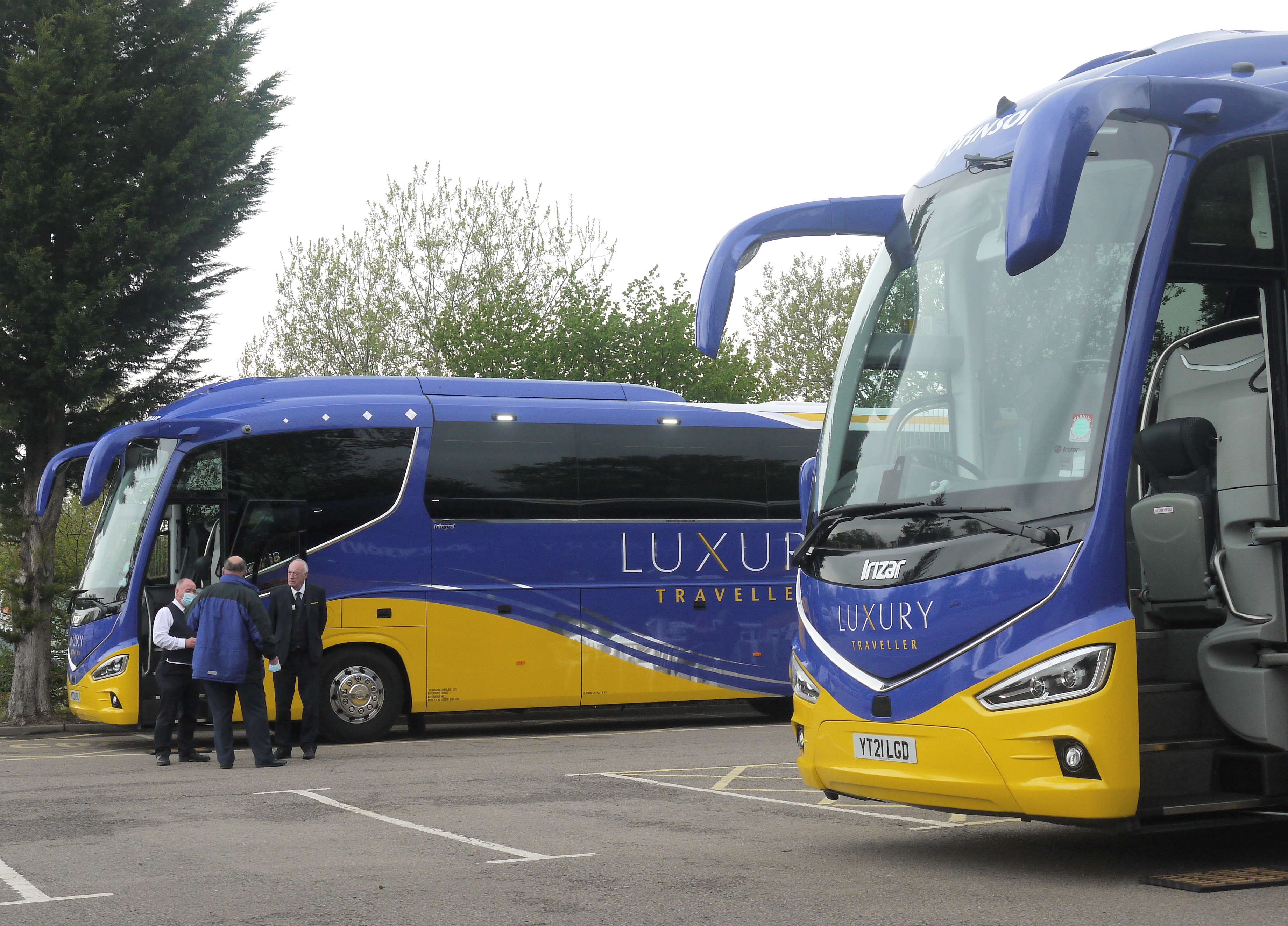 Johnsons Coach and Bus Travel new Irizars
