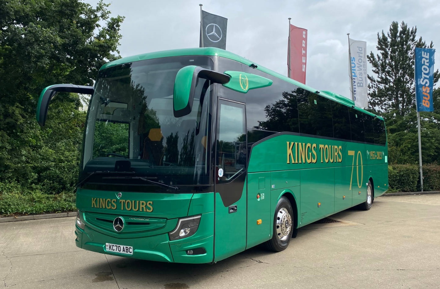 Kings Coaches celebrates 70 years with new Tourismo addition - routeone