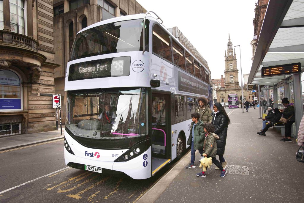 first bus glasgow no 5 route