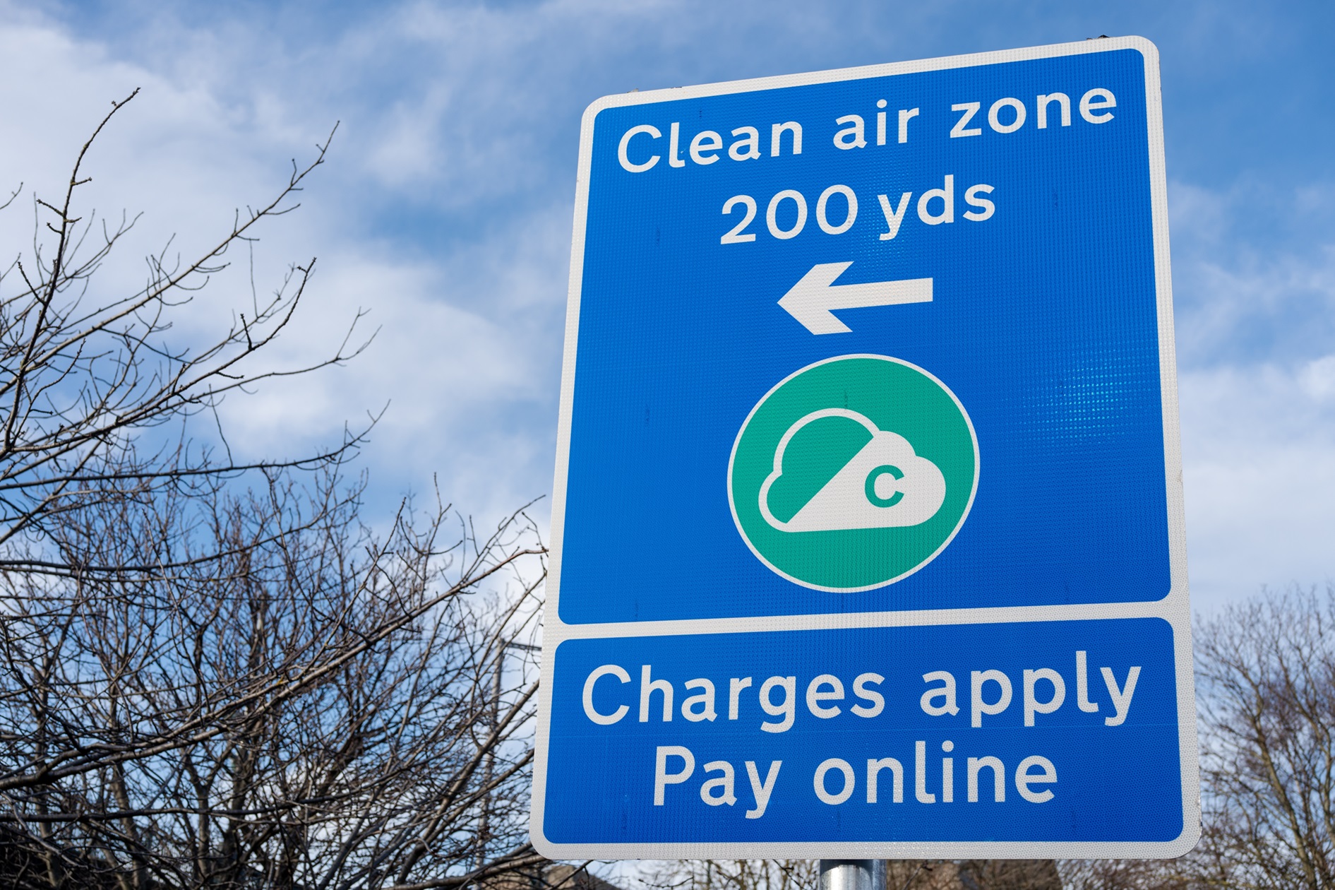 Vehicles retrofitted by CVRAS may not be compatible with emissions zones without maintenance