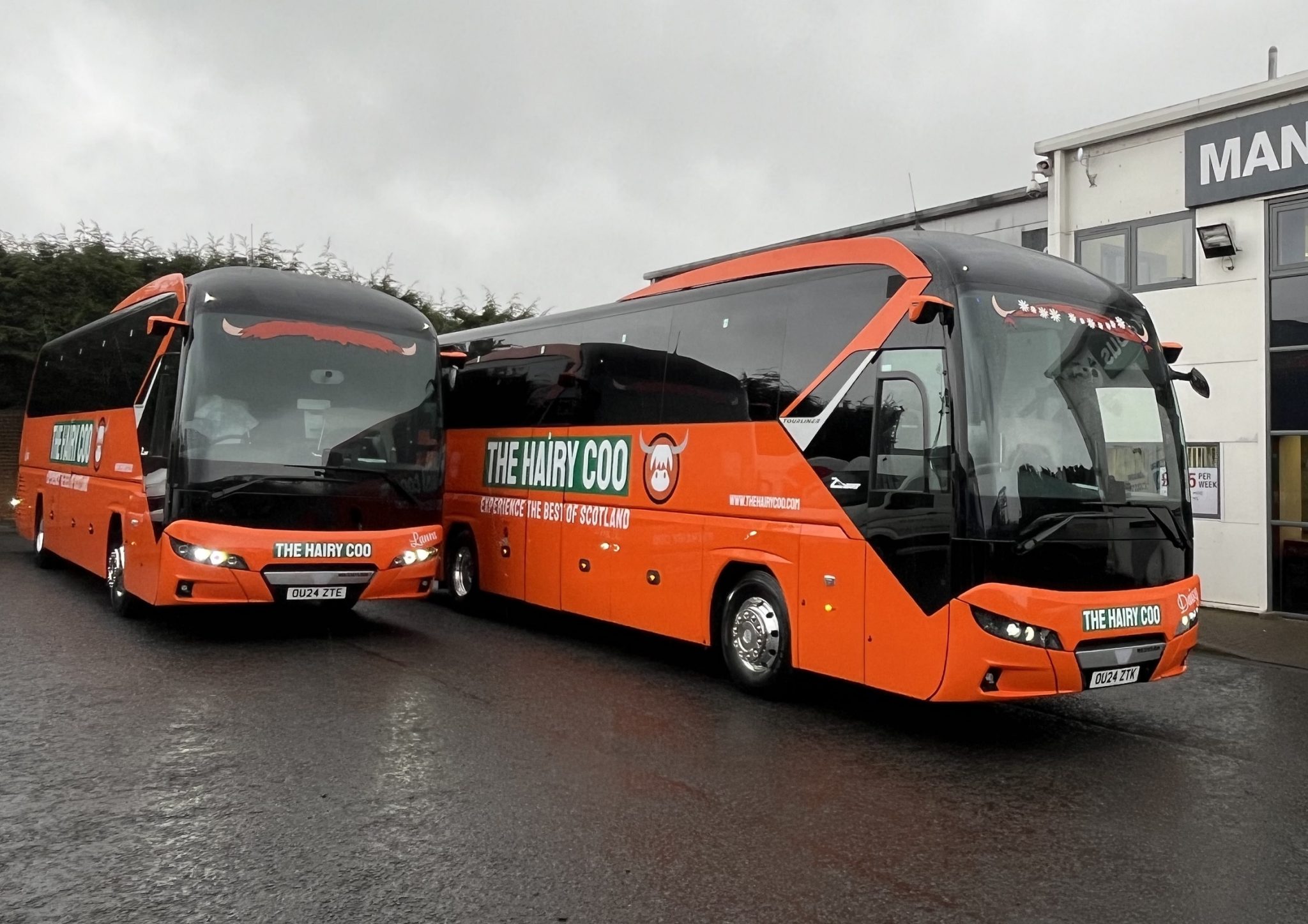 The Hairy Coo adds Neoplan Tourliner pair to its fleet - routeone