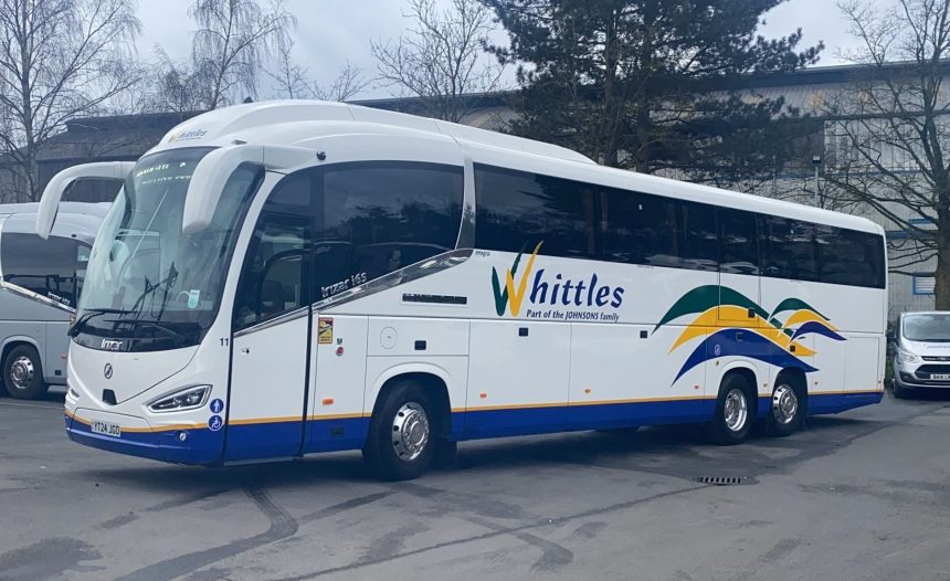 Whittles Coaches Takes An Irizar I6S Efficient Integral Tri-axle - Routeone