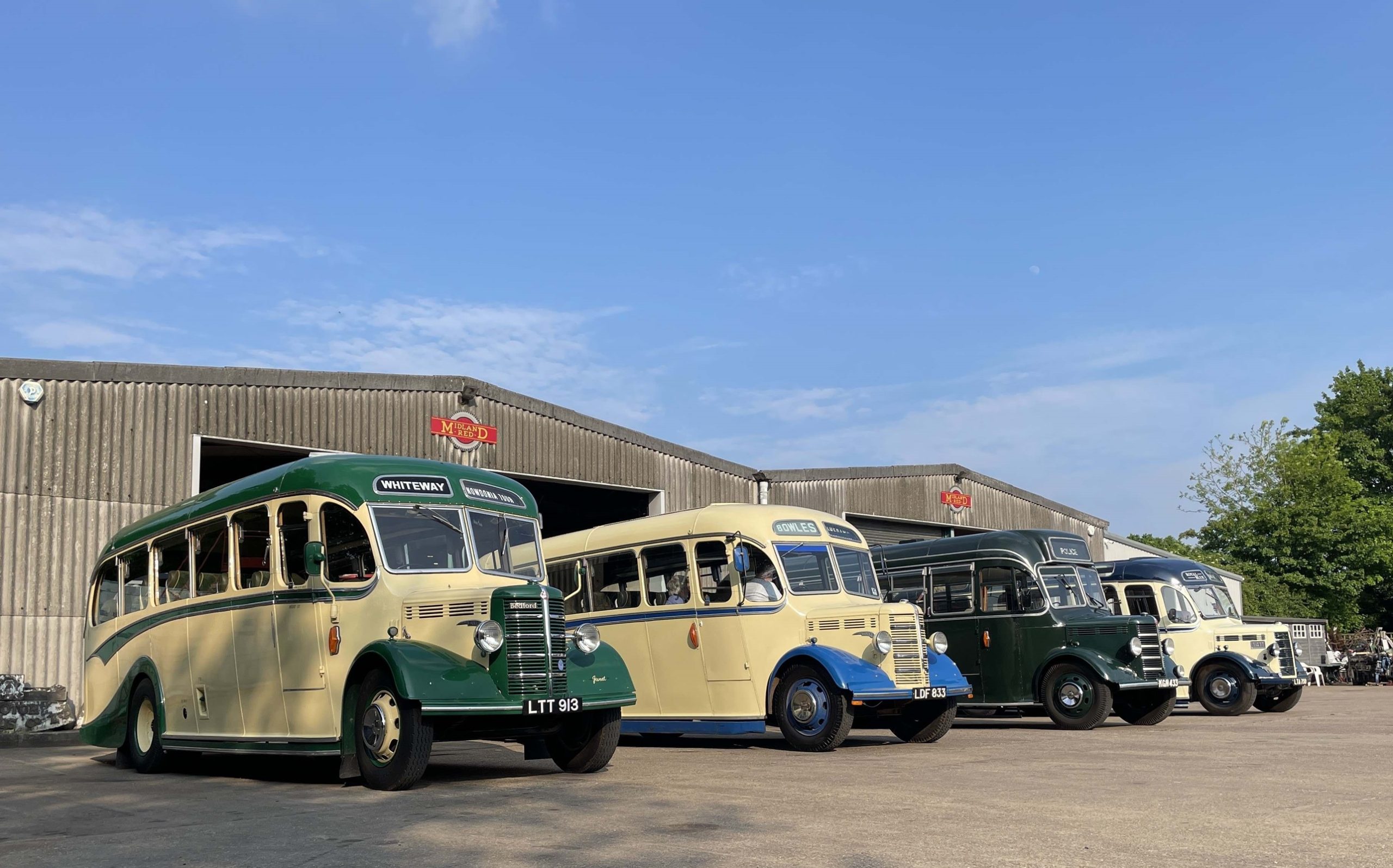 Bedford OB 85th anniversary marked at Transport Museum Wythall - routeone