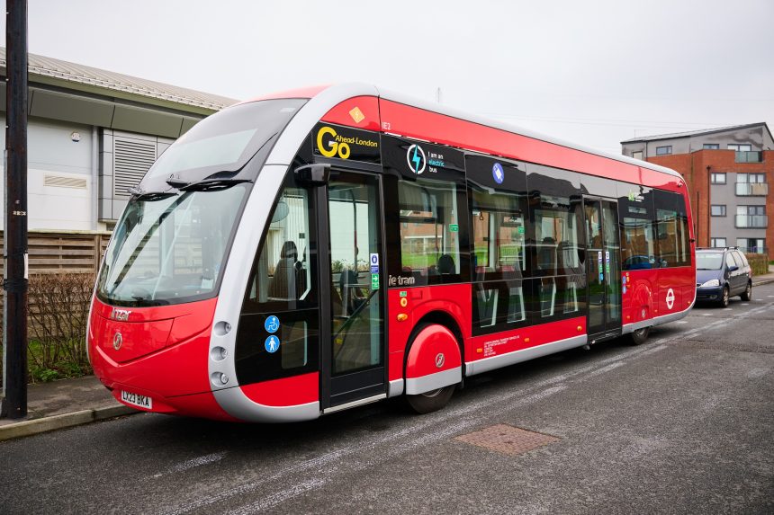 Irizar ie tram buses to finally enter service in London this summer