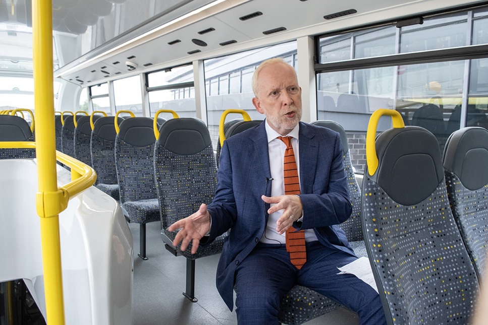 Greater Manchester Transport Commissioner Vernon Everitt